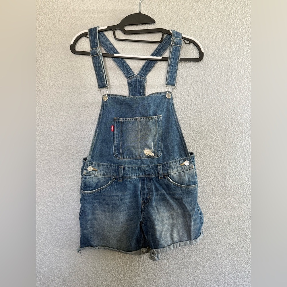 Levi's Shortall Size 16 Reg Distressed